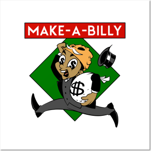 MAKE-A-BILLY FULL COLOR Posters and Art